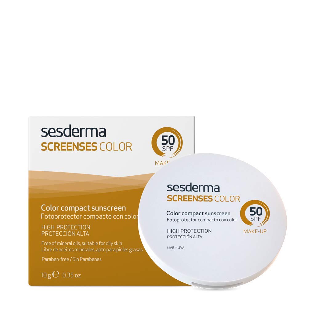 Fotoprotector Compacto Con Color Spf50 Brown - 10 Gr.