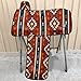 Harrison Howard Sturdy Waterproof Western Saddle Cover with Stylish Prints That Stand Out Keep Your Saddle in Pristine Condition Perfect for Showing or Riding Events-Classic Indian Red