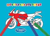 Motos para colorear: 30 láminas de motos para colorear