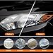 2025 Car Headlights Restoration Kit,Headlight Stain Remover Polishing Paste with Wipe and Sponge,Headlight Polish Cleaner for Lights Repair with Scratch Removal