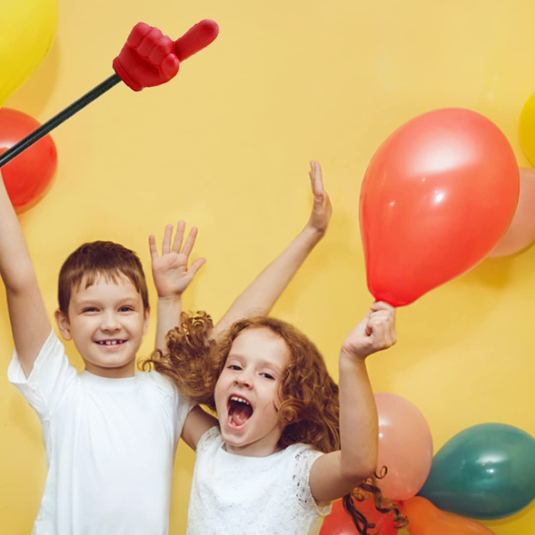 Lot De 2 Bâtons De Pointage Avec Index Pour Enseignants - Jaune/rouge