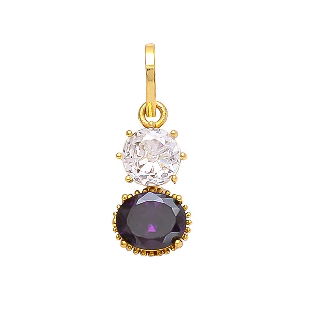 Shree Shyam Synthetic Stone Zircon And Blue Sapphire/Neelam Pendant/Locket For Men And Women-image-6