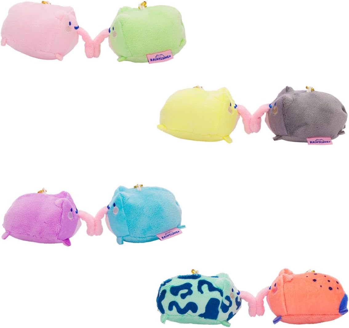 AQI Rainylune Kissing NPC Frogs Plush Blind Box - 1 Out of 4 Sets