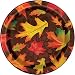 Fall Leaves Dessert Plates, 8ct
