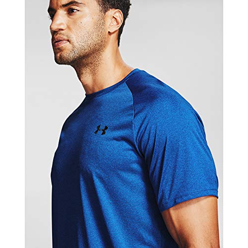 Image of Under Armour Men's Polyester Solid UA Tech 2.0 SS Short Sleeve Tee | 1326413-001