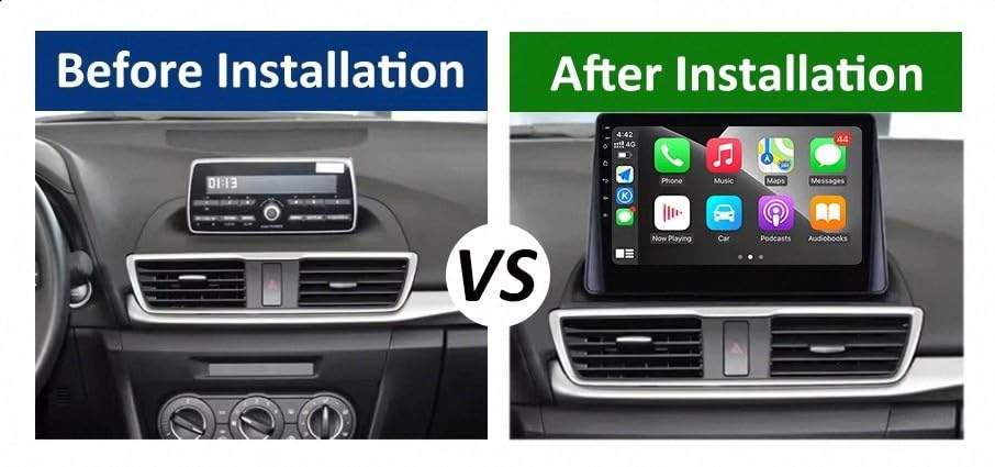 Radio Coche 2 DIN con Carplay Inalámbrico y Mirror Link para Android e iOS 2