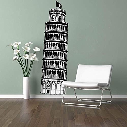 Carframes18 leaning tower of pisa wall decal - 51"…
