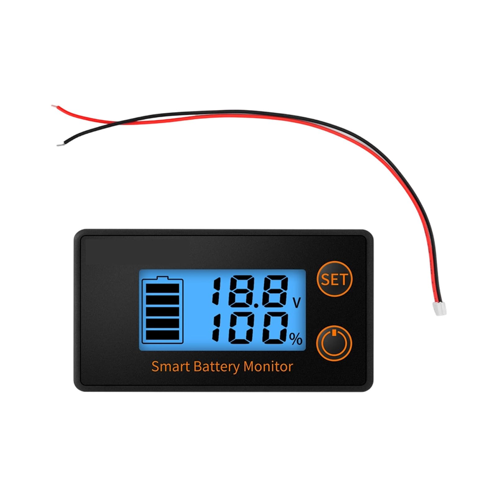 Fast Response Digital Voltages Monitor Units Featuring Low Power Consumption High Accuracy for Various Battery Types Car Battery Voltages Meter