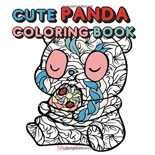 Amazon.com: Cute Panda Coloring Book: With Gorgeous Patterns for Lots ...