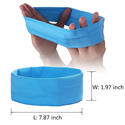 14pcs Mixed Colors Yoga Sports Headbands for Women - Soft Elastic Stretch Girls Athletic Headbands4