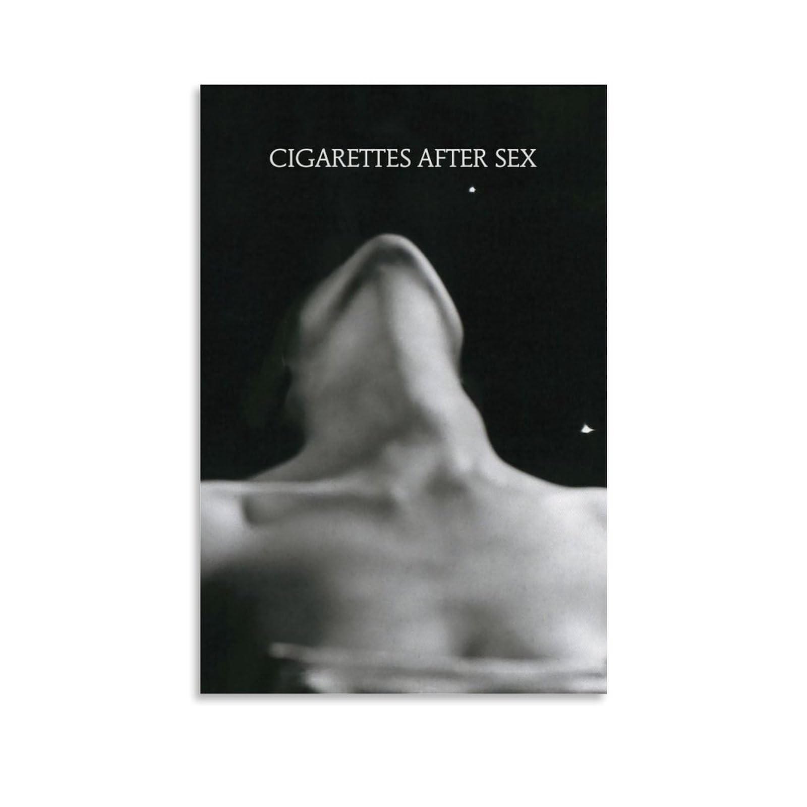 Whbaq Unframe-Style Cigarettes Poster After Sex Album Cover Poster Canva Colourfast Wall Art Decorative Painting For Living Room Bedroom Home Decor 12X18inch(30X45cm)