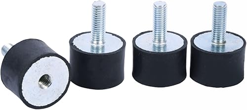 M8 - Amortiguador de goma antivibración, monturas silenciosas, bobinas para automóvil, barco, paquete de 4