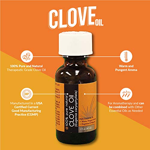Aceite esencial 100% puro de clavo, 30ML miniatura 2