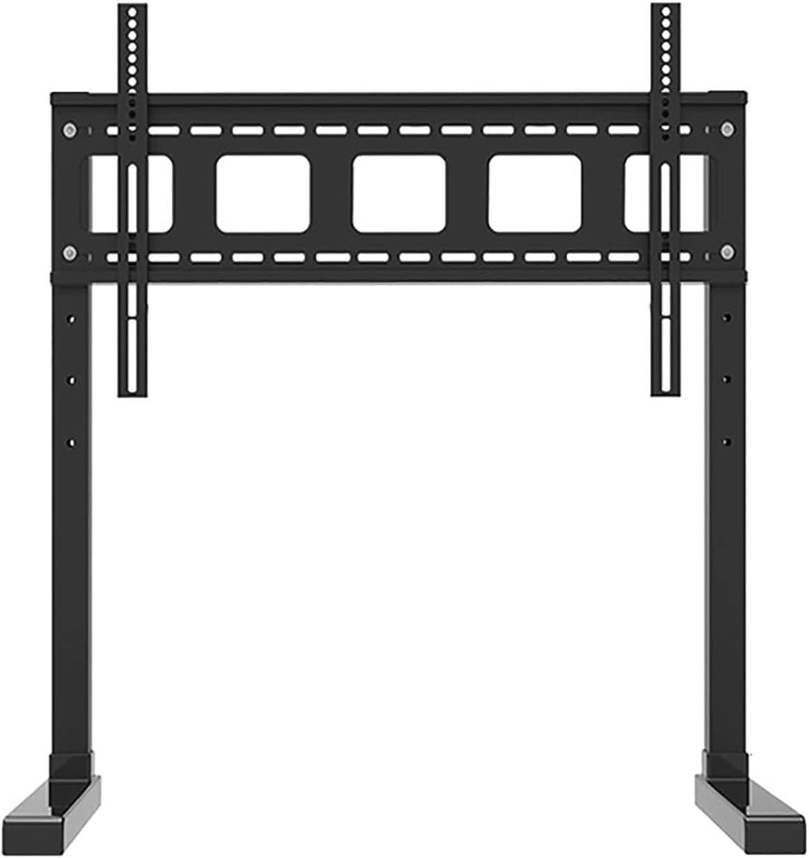 SGKOMN Monitor Arms TV Stand Desktop TV Stand is Suitable for Most 40 to 90 Inch LCD Flat Screen TV Desktop TV Bases, with Adjustable Height