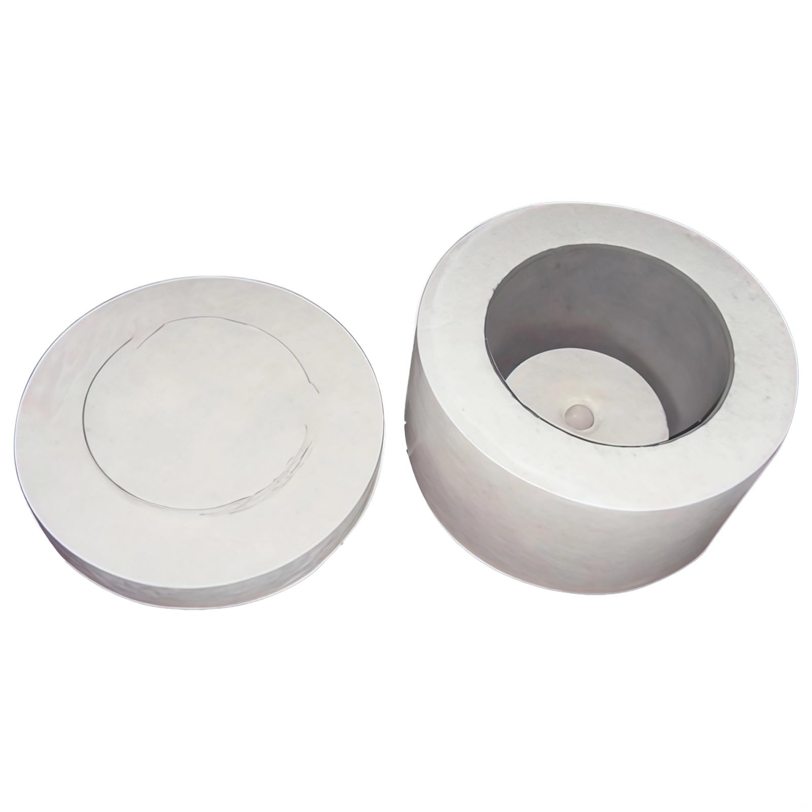 Mikrowellenofen Mini für Glaskeramik, 1200 °C Hitze, Keramik-Kompaktfaser-Design, ideal, schnelle und einfache Bedienung, Heimgebrauch