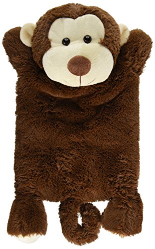 HomeTop Premium Classic Rubber Hot or Cold Water Bottle with Cute Stuffed Animal