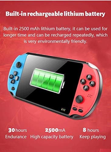 CZT-Consola-de-Videojuegos-Retro-de-51-Pulgadas-construida-en-4800-Juegos-de-emuladores-Arcade-y-Otros-9-simuladores-compatibles-con-MP3E-book-Azul-Rojo