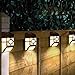Produktbild Solar LED Lights Outdoor Wall Fence Security Lighting, Warm White 3000K, Decorative for Deck, Front Door, Stair, Yard and Driveway Path, Patio, Landscape, Outdoor Lighting, Pack of 4