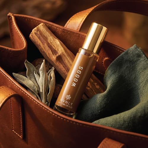 Image of HVNLY Woods Eau De Parfum For Men | Long Lasting Luxury Perfume |Sandalwood, Oud Wood, Cardamom | Best Gift For Anniversary, Birthday, Wedding | Office Wear, Casual Wear | 15 ml