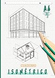  Cuaderno isométrico: Cuaderno de papel isométrico A4 con índice para arquitectos, artistas, ingenieros y entusiastas del dibujo en perspectiva / diseño 3D.