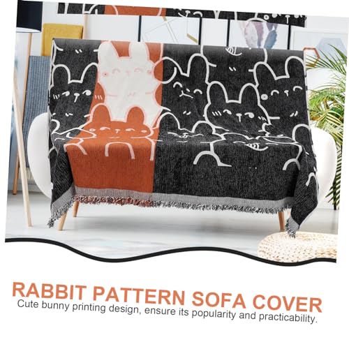Couverture de canapé lapin pour masquer l'usure et protéger votre sofa - 5