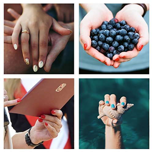 Lagunamoon UV Nagellack, Gel Nagellack UV LED Farben Set für Nageldesign Gel Polish, 6 Stück Maniküre set, Soak off Gel… – Bild 7