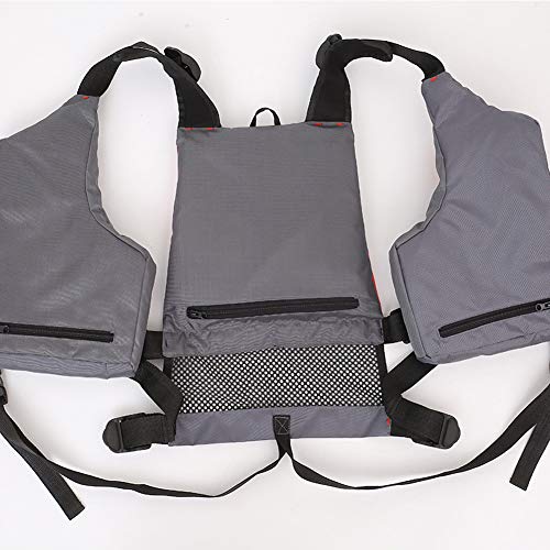 CaCaCaCook Mutifunctionele volwassen verstelbare drijfvermogen Vest Aid, Unisex Vest drijfvermogen Aid, Veiligheid Waterdichte Drijvende Jas Life Saving Vest, Zwemmen Boating Zeilen Vissen Kayak Life Jacket Vest - Image 8