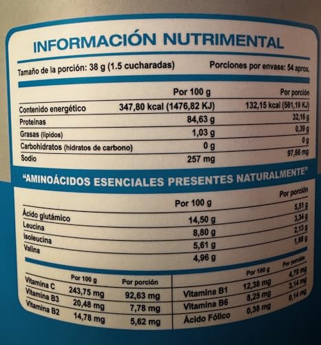 Proteínas, pure isolate Marca Generic (3)