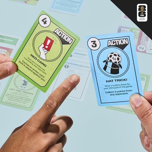 Image of Monopoly Deal FIFA World Cup 2026 Edition Game - Officially Licensed FIFA World Cup Soccer Card Game for Kids - Ages 8+ - 2 to 5 Players - 15 Mins.