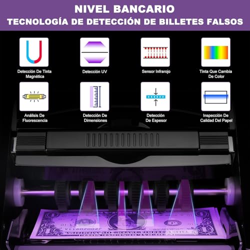 Mejores precios y opiniones de Contador billetes para comprar online. 27 Imagen adicional
