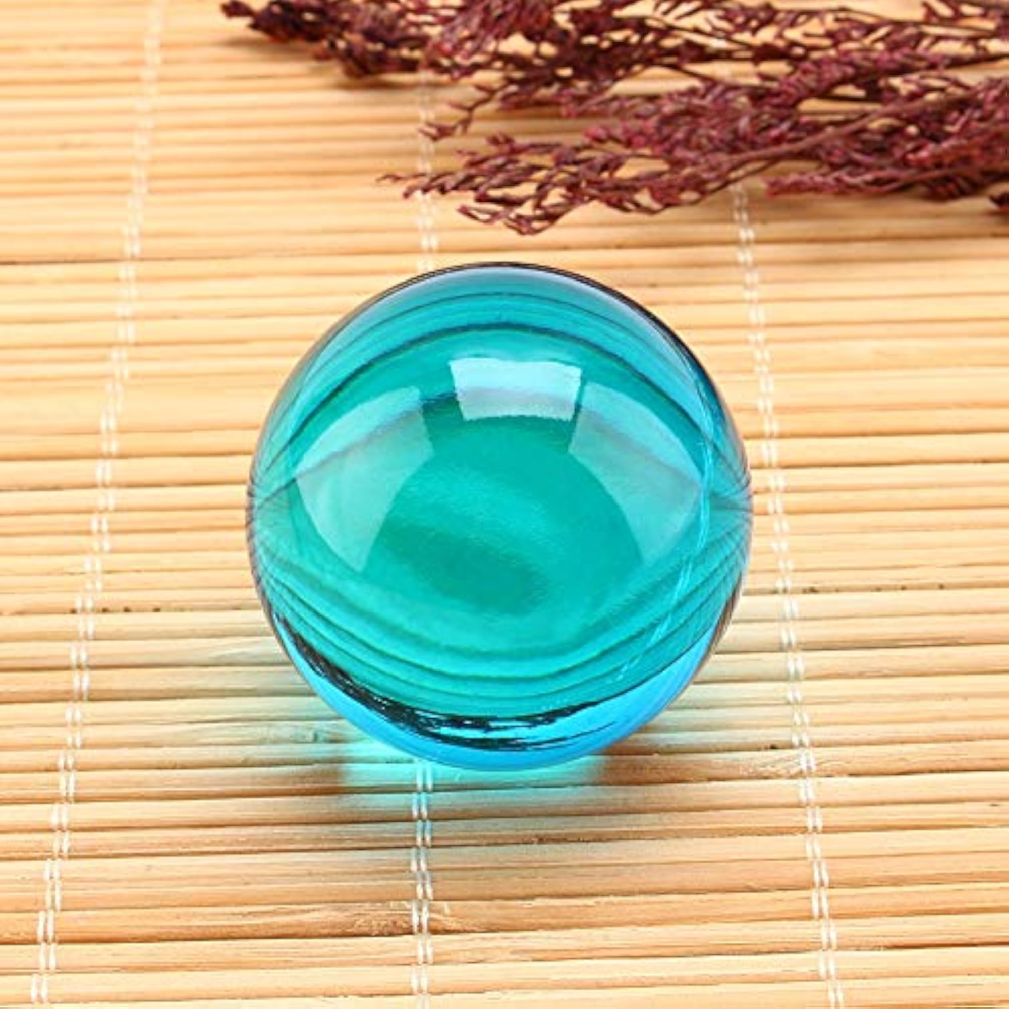 Clear Natural Quartz Magic Crystal Ball Sphere, 40mm