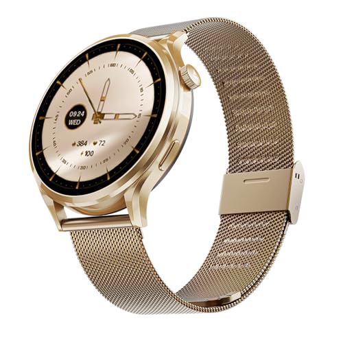 boAt Lunar Discovery Pro Rose Gold Smart Watch - Image 2