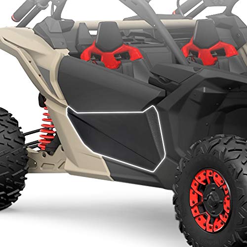 KEMIMOTO X3 Lower Doors, Lower Door Panels with Metal Frame compatible with Can Am Maverick X3 2017 2018 2019 2020 2021 2022 2023 2024 2025, Replace OEM 715002903 (Pack of 2) by KEMIMOTO - Image 8