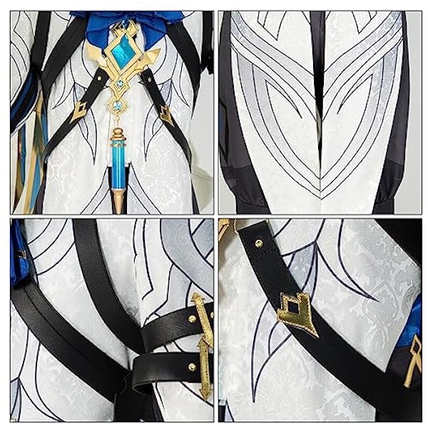 BLUEBLUE Genshin Impact II Dottore The Doctor Anime Cosplay Cartoon Kostuum Spel Halloween Kerstmis Outfits voor Mannen