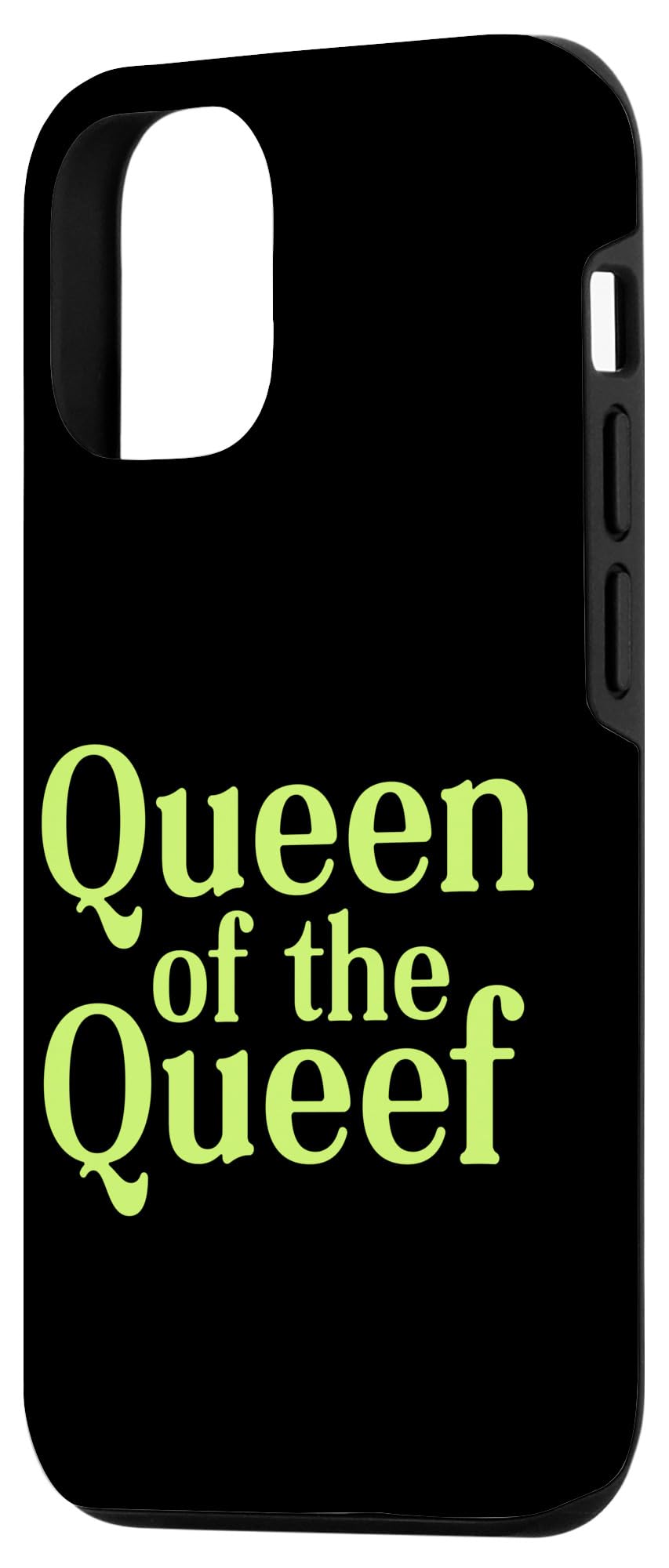 Queen Of The Queef Queefing Joke Funny Airport Embarrassing Case for iPhone 12/12 Pro - Image 2
