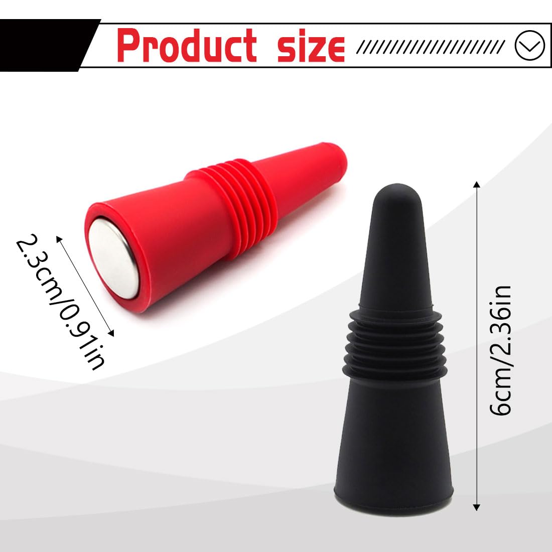 Accessori per bottiglie di vino in Silicone multifunzionali personalizzati e apr