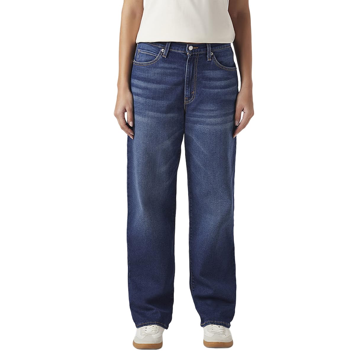 Levi's Women's 94 Mid Indigo Loose Fit Mid-Rise Jeans-picture-25