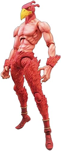 Miniatura 1 de JoJo's Bizarre Adventure Parte 3 Figura de estatua de acción roja del mago Chozo Kado