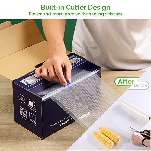 GERYON Vacuum Sealer Bags, 11 X 120 Rolls