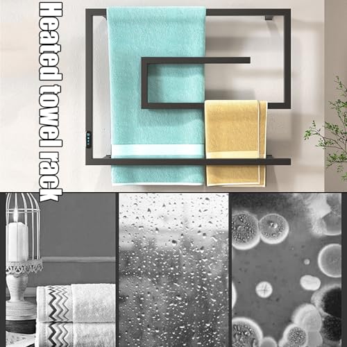 Sèche-serviettes en acier inoxydable contre l'humidité de la douche - 6