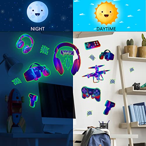 Vinilo Decorativo Gaming para Pared con Luz en la Oscuridad miniatura 3