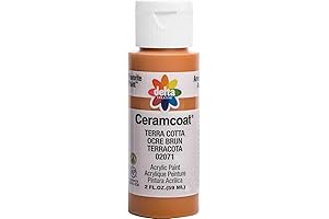 Delta Creative Ceramcoat Acrylic Paint Rust Terra Cotta 2oz