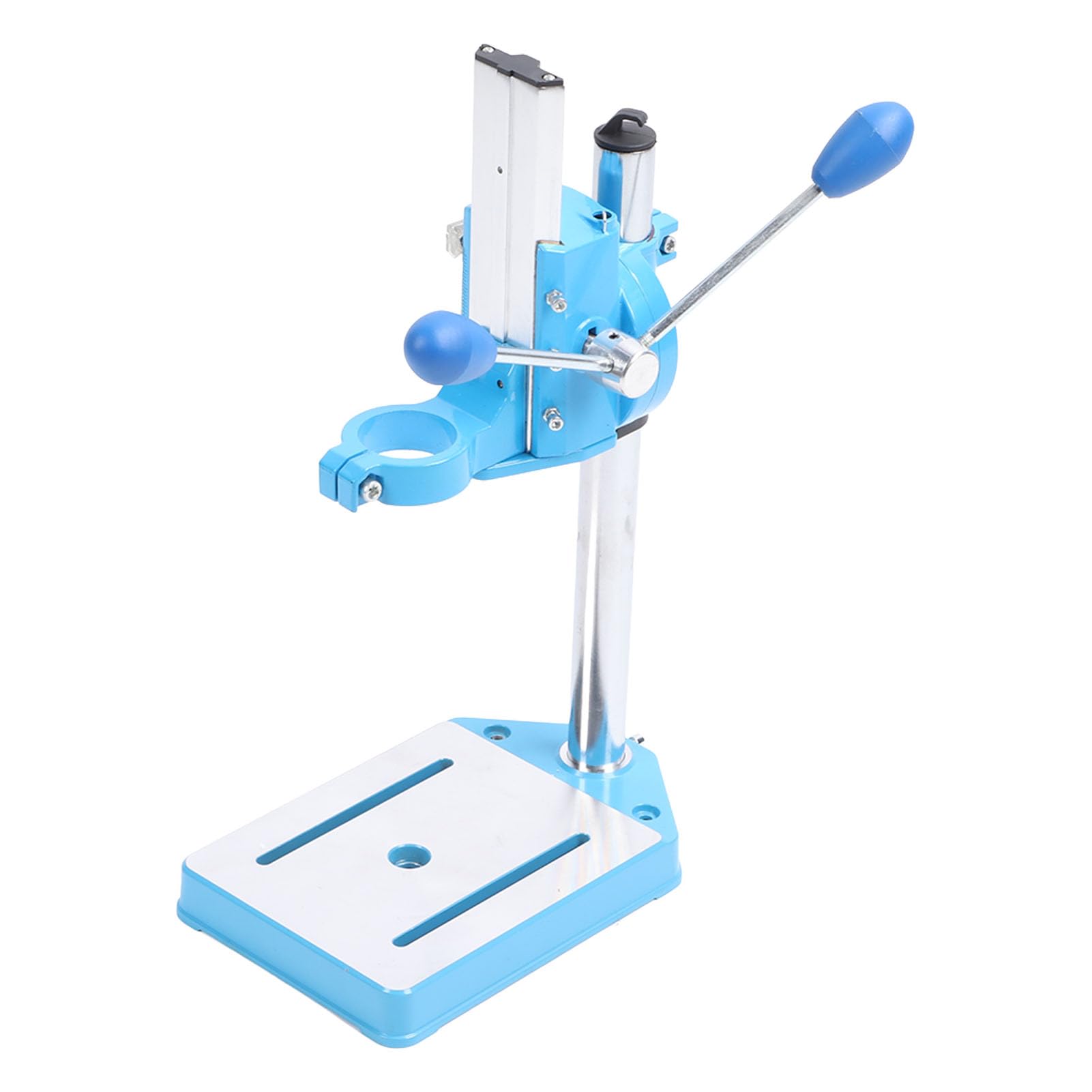 Keenso Supporto per Trapano Elettrico Mini Supporto per Trapano Stabile Ad Alta Precisione per Assi di Ferro in Alluminio e Plastica di Legno Colonna da 15,7 Pollici