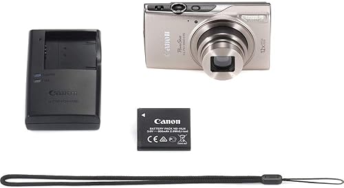 Miniatura 8 de Canon Power-Shot ELPH 360 HS - Cámara digital (plateada) (1078C001) + tarjeta de 64 GB + estuche + lector de tarjetas + trípode flexible + cartera