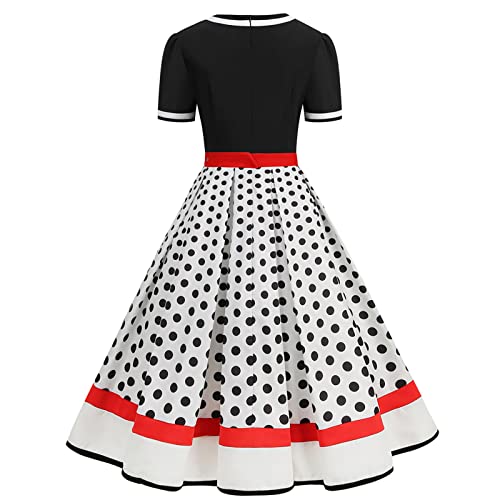 Robe de soirée décontractée silhouette affinée coupe fluide 1950 - 4