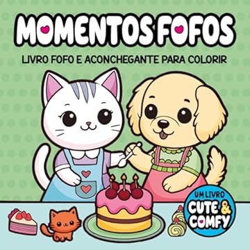 Capa do livro Cute & Comfy - Momentos Fofos