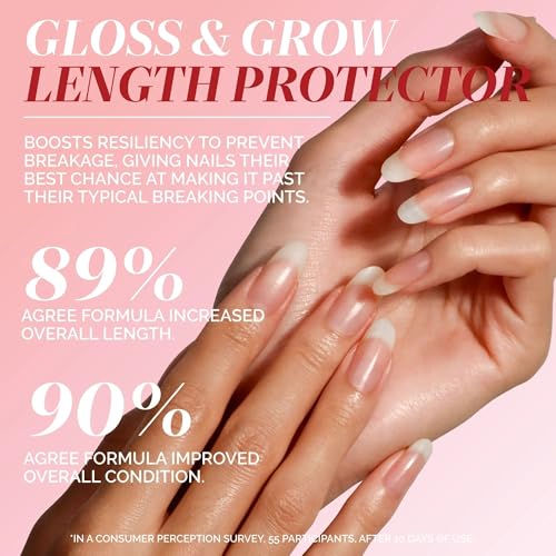 LONDONTOWN Nail Strength and Growth Treatments – Nail Strengtheners for Growth, Repair and Shine - Helps Support Length and Protect Weak, Brittle Nails - Clear Nail Care Formulas - Image 3
