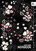 Notebook with Tabs: A5 Lined-Journal Organizer Medium with Alphabetical Tabs Printed | Cute Flying Flower Design Black