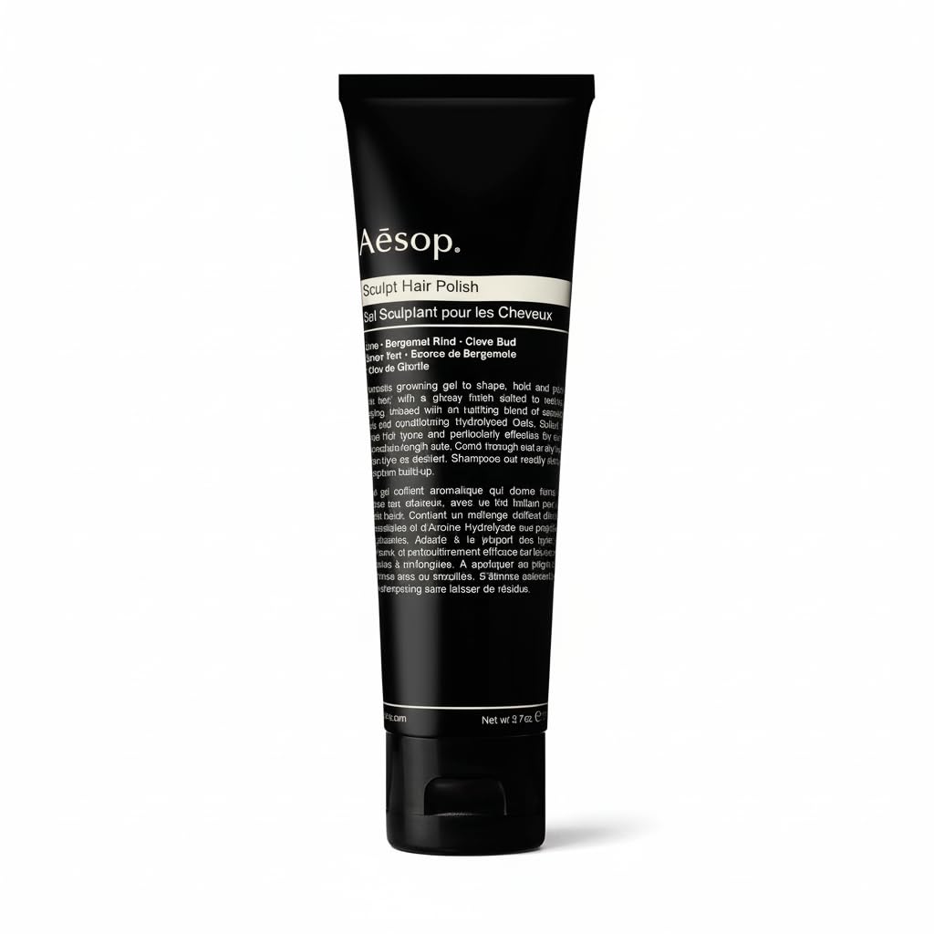 Aesop Sculpt Hair Polish | Gel to Shape, Add Structure, Volume | Citrus, Warm, Clean | 3.5oz /100mL
