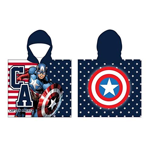 Marvel Poncho Toalla Capitan America